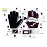 GUANTES DE PORTERO JOMA GK-PRO NEGRO DORADO