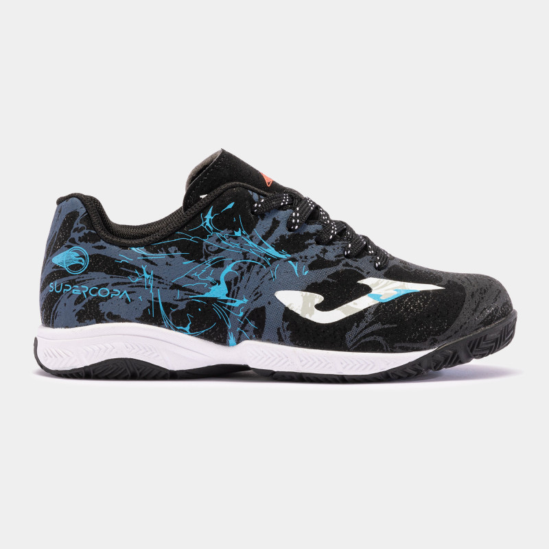 ZAPATILLA FÚTBOL SALA SUPERCOPA JR 2431 NEGRO AZUL
