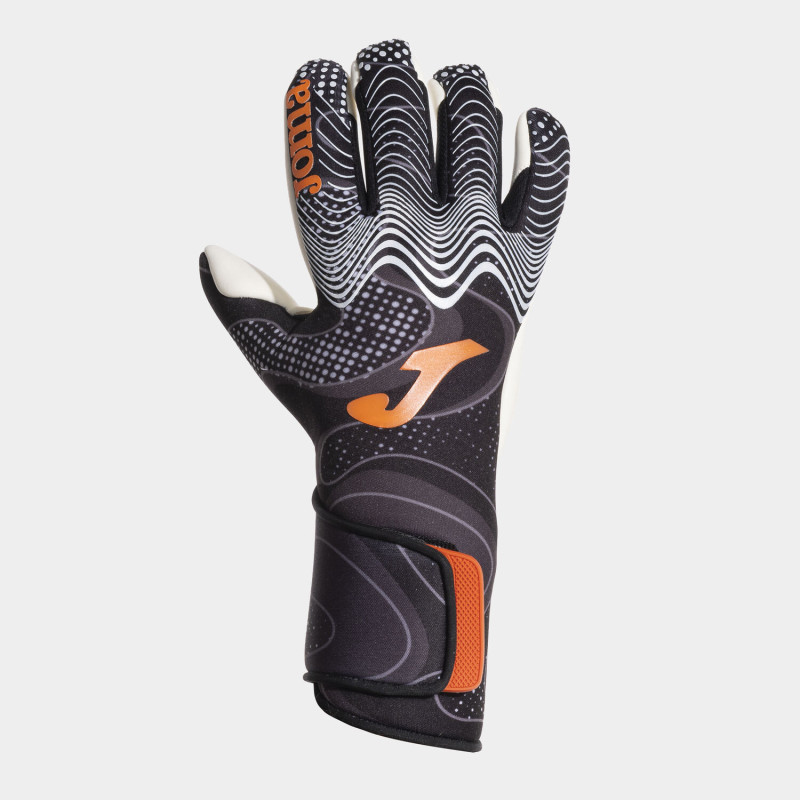 GUANTES PORTERO JOMA PANTHER NEGRO NARANJA