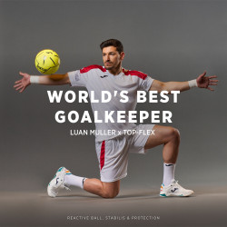 ZAPATILLA FÚTBOL SALA JOMA TOP FLEX PLUS 2515 TURQUESA