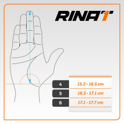 GUANTE PORTERO RINAT SANTOLOCO ALPHA INF NEGRO