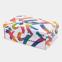 ZAPATILLA FÚTBOL SALA JOMA TOP FLEX REBOUND GRAFFITI 2676 BLANCO